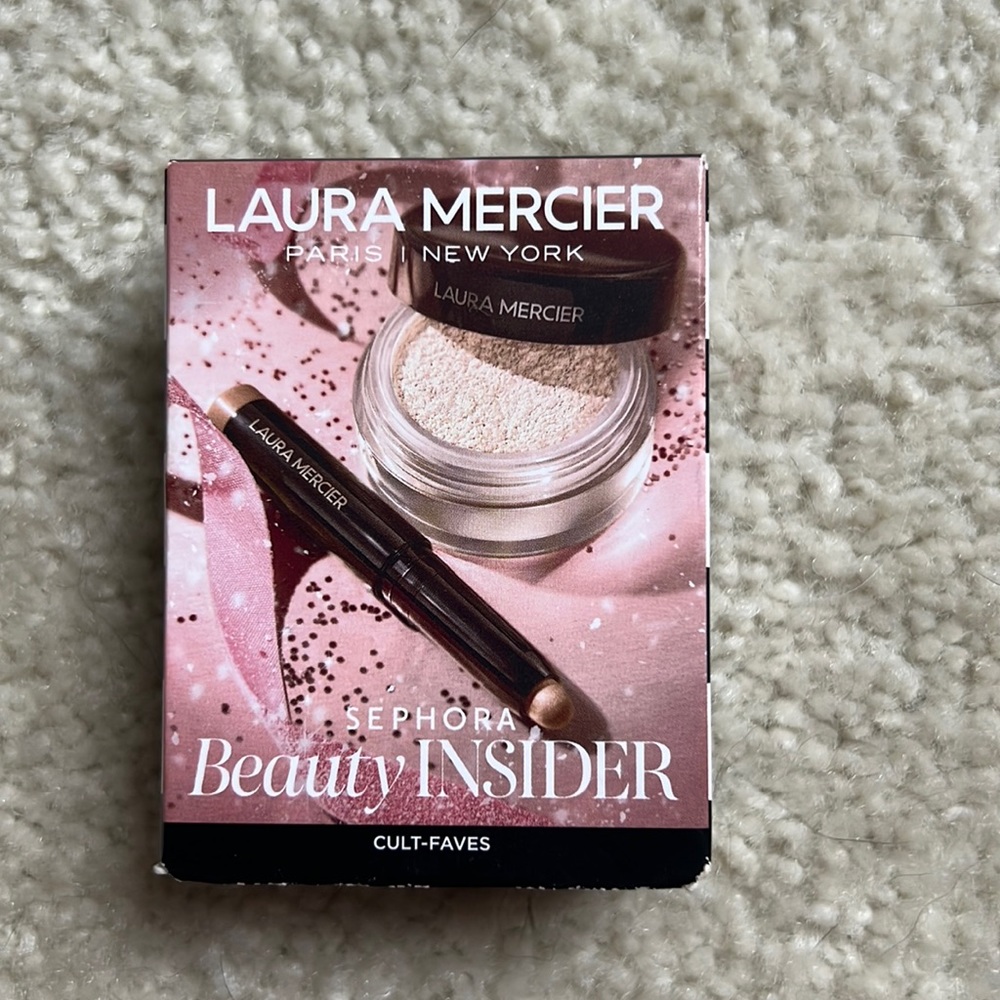 Laura Mercier unused unopened setting powder and stick eye shadow